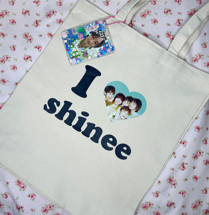I love shinee tote bag