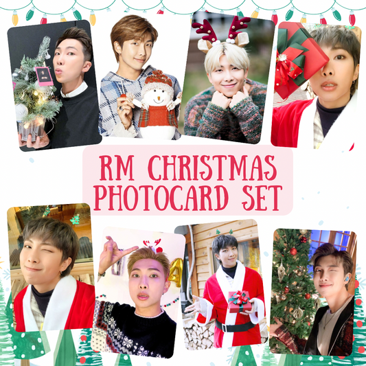 RM Christmas Photocard set
