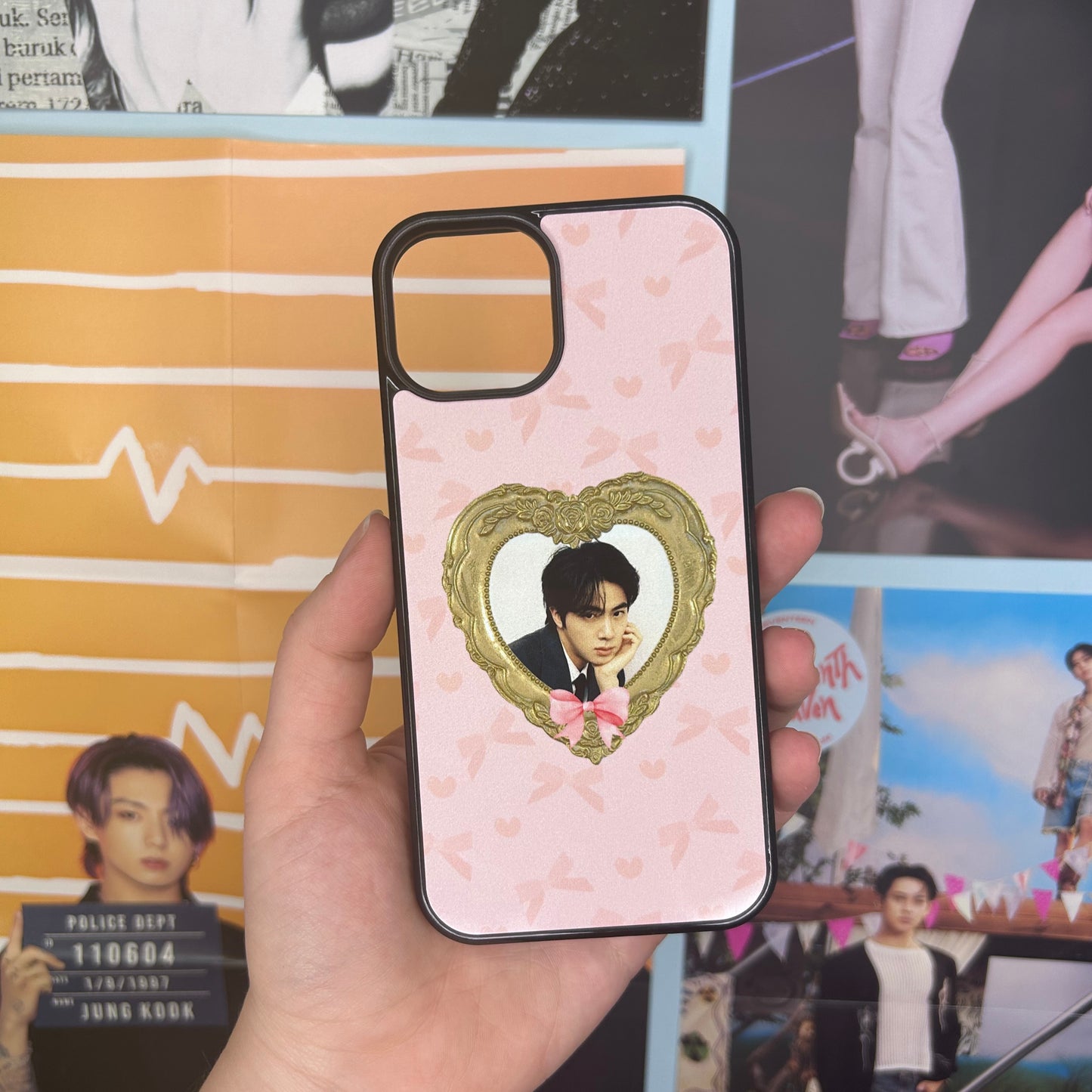 Jin bangtan boyfriend phone case