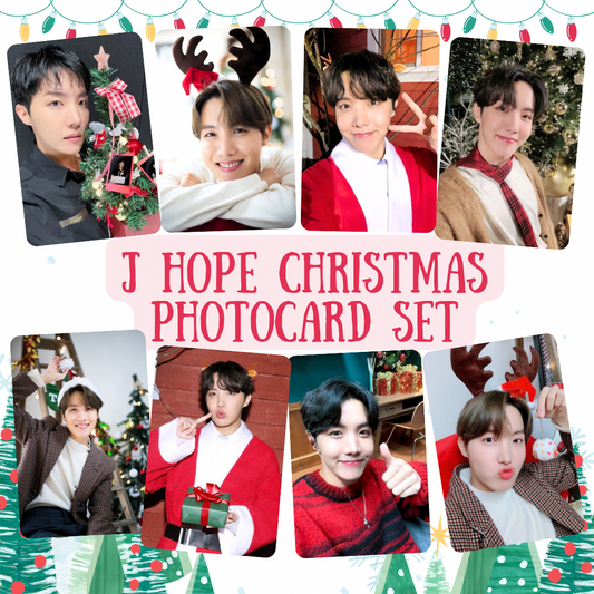J Hope Christmas photocard set