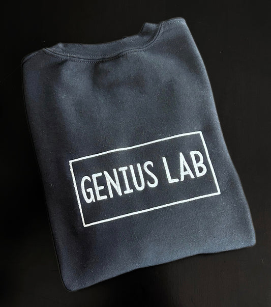 Genius Lab embroidered sweatshirt