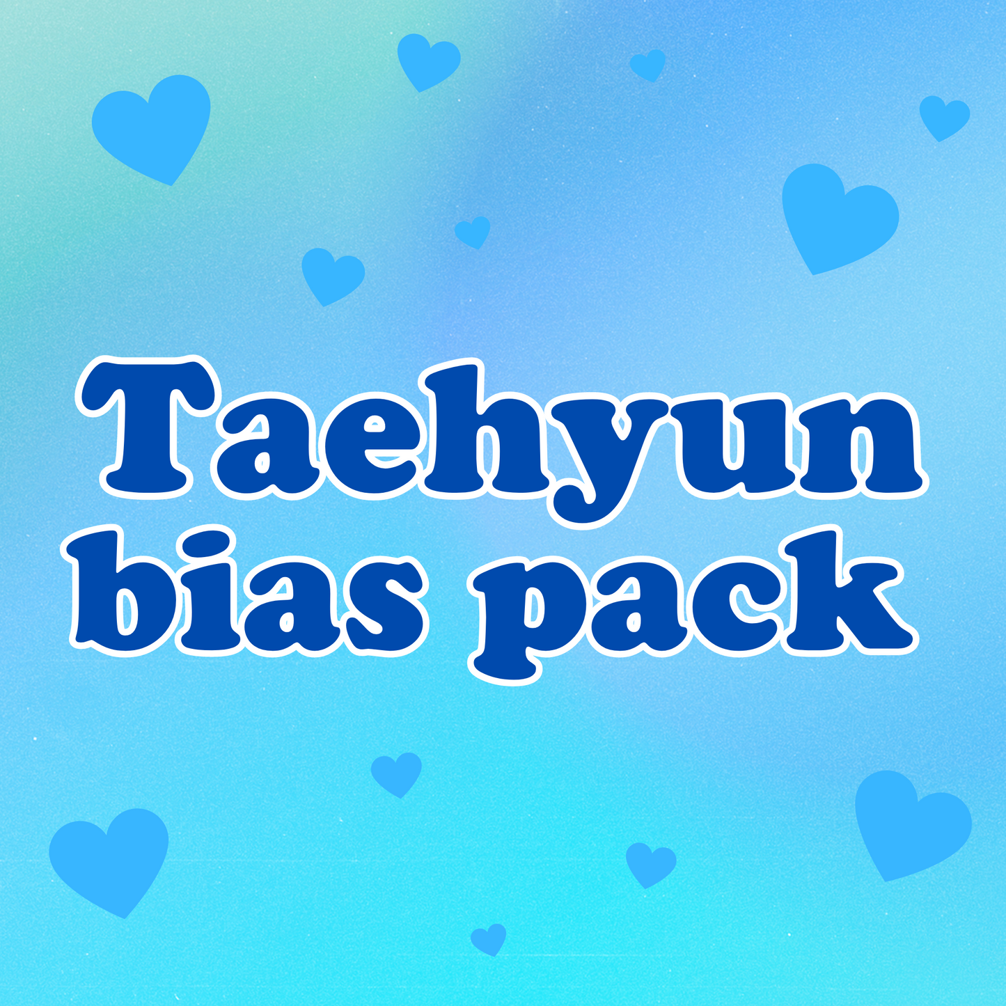 Taehyun bias pack