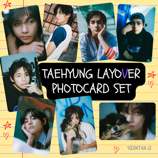 Tae layoVer photocard set