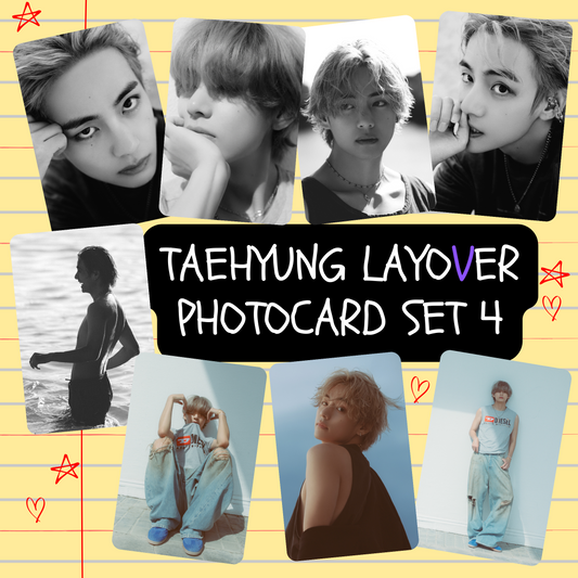 Tae layoVer photocard set 4