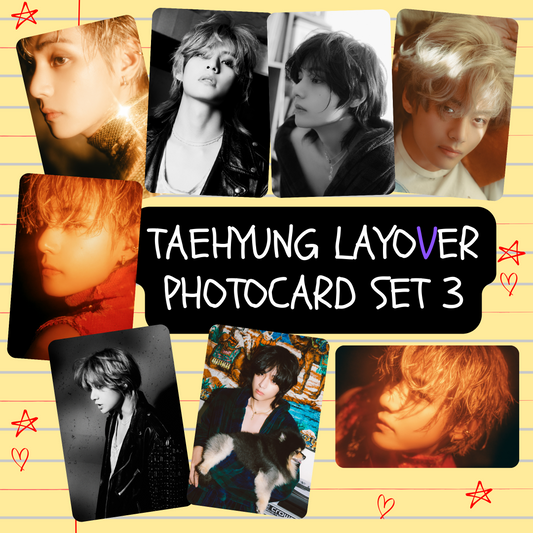 Tae layoVer photocard set 3