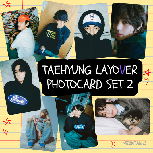Tae layoVer photocard set 2