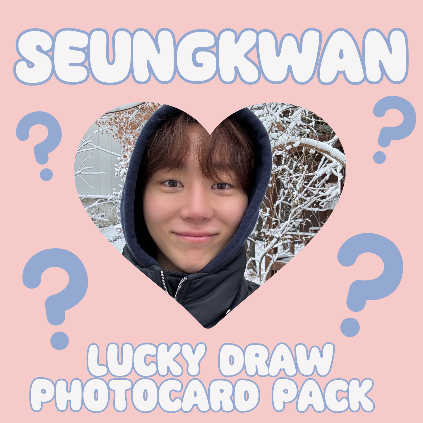 Seungkwan lucky draw pack