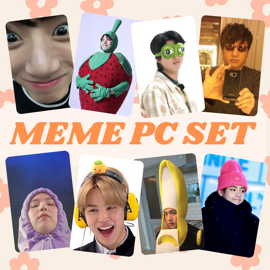 BTS meme photocards