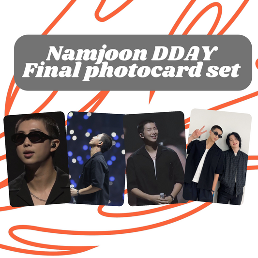 Namjoon DDAY final photocard set