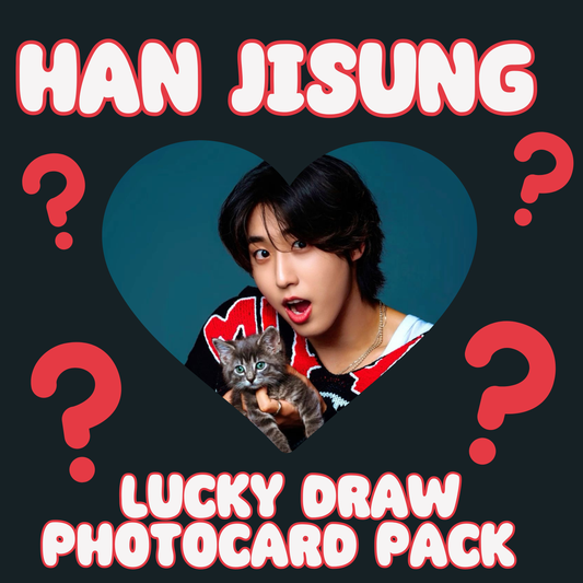 Han Jisung lucky draw photocard pack