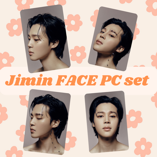 Jimin FACE photocard set