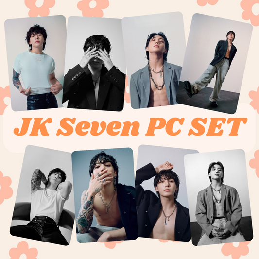 Jungkook seven photocard set