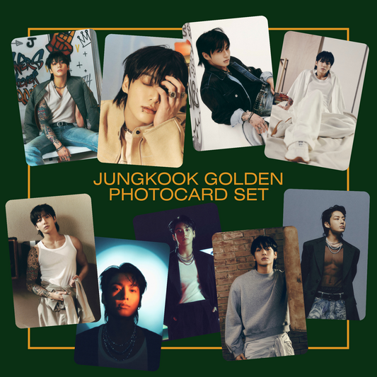 JK Golden photocard set