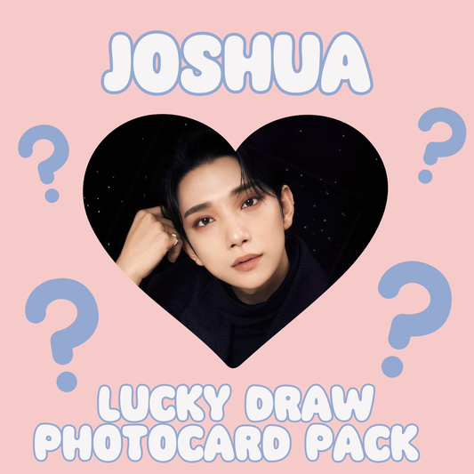 Joshua lucky draw photocard pack