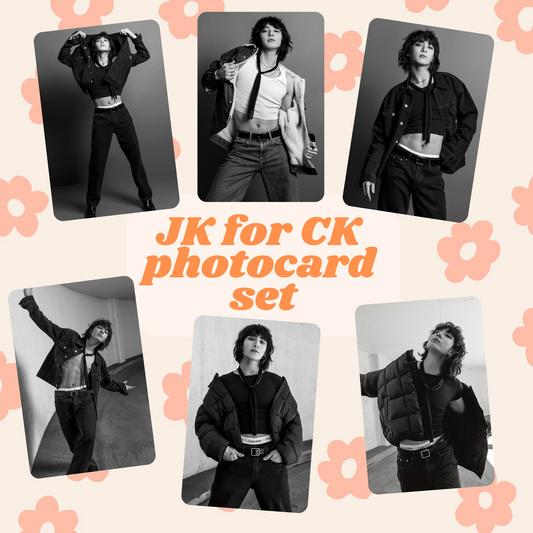 Jungkook for CK photocard set