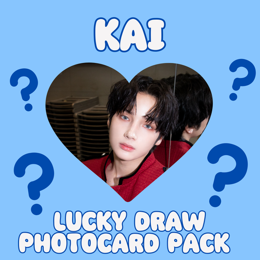 Kai lucky draw photocard pack