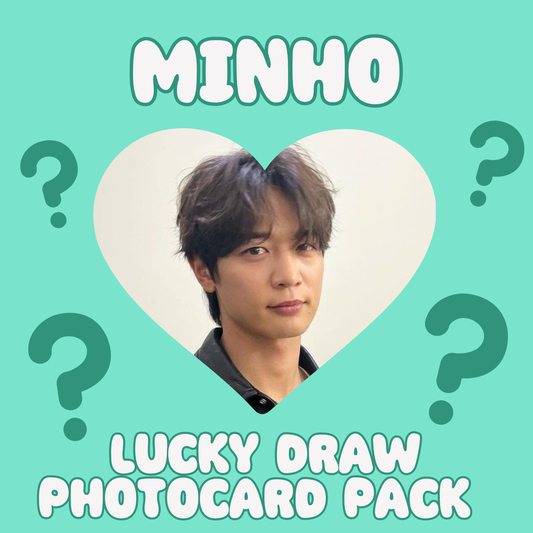 Minho lucky draw photocard pack