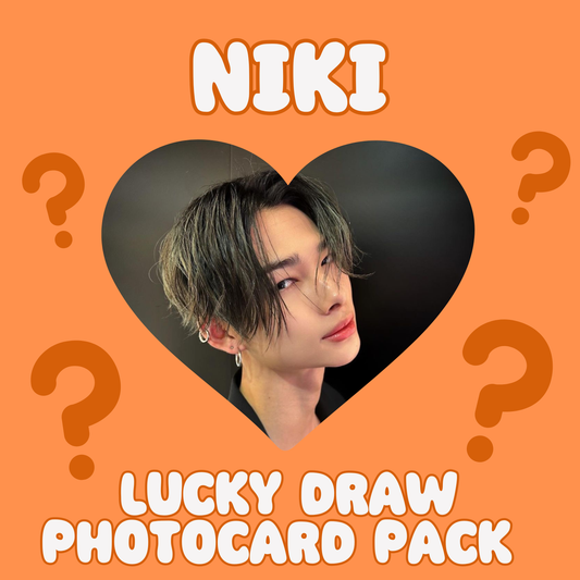 Niki lucky draw photocard pack