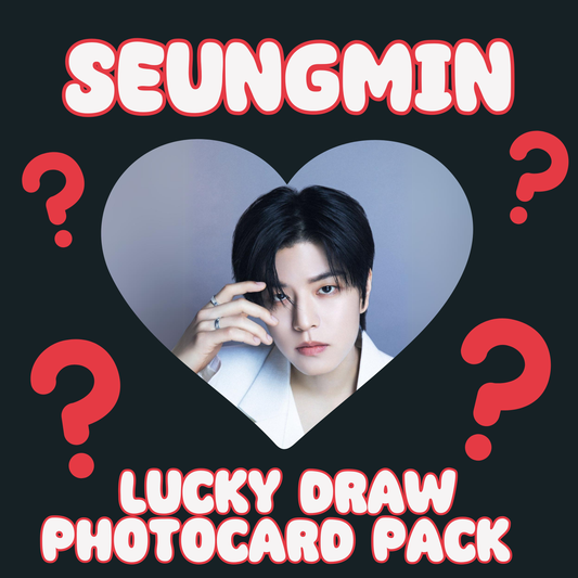 Seungmin lucky draw photocard pack