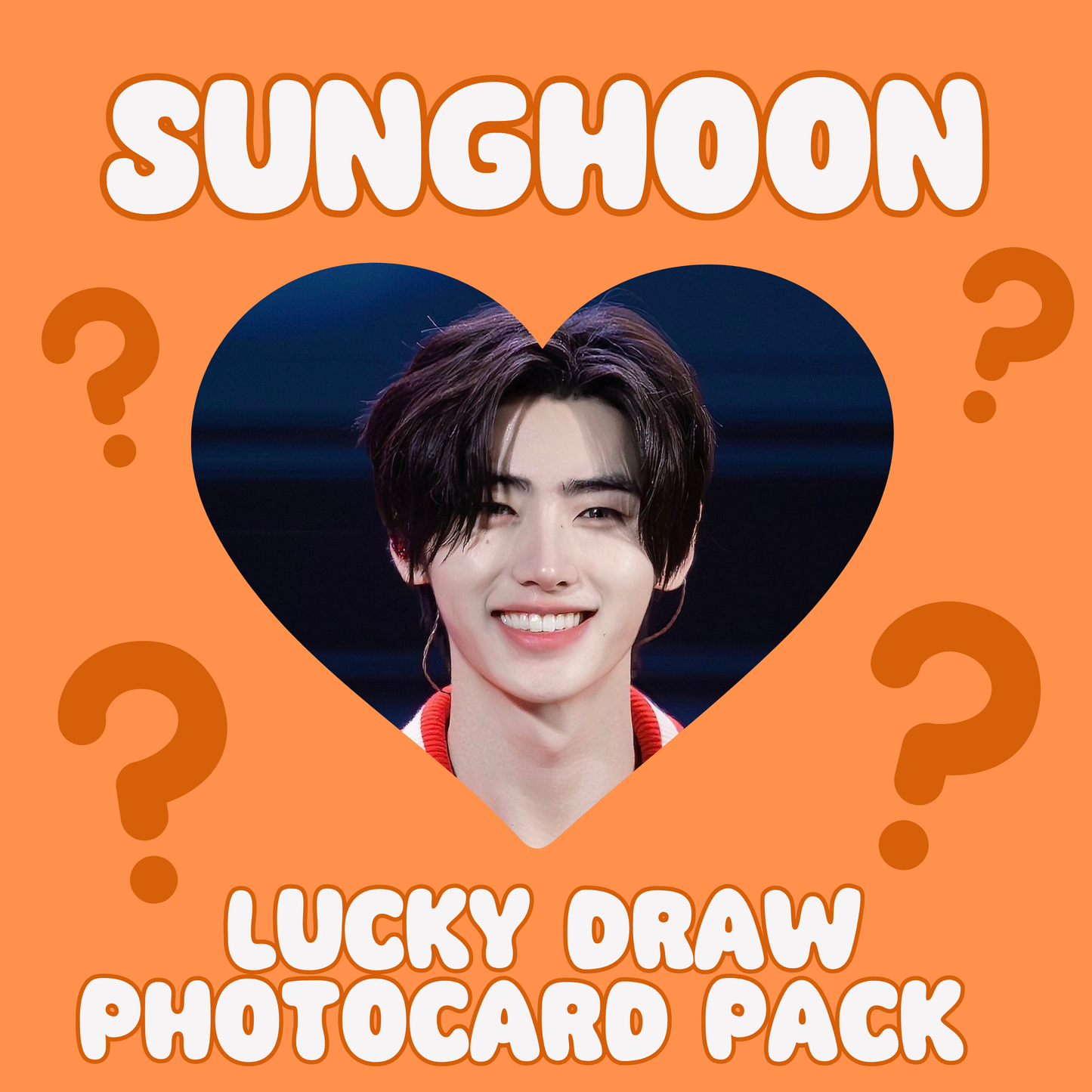 Sunghoon lucky draw photocard pack