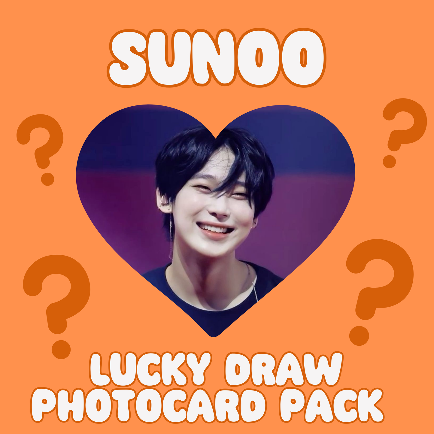 Sunoo lucky draw photocard pack