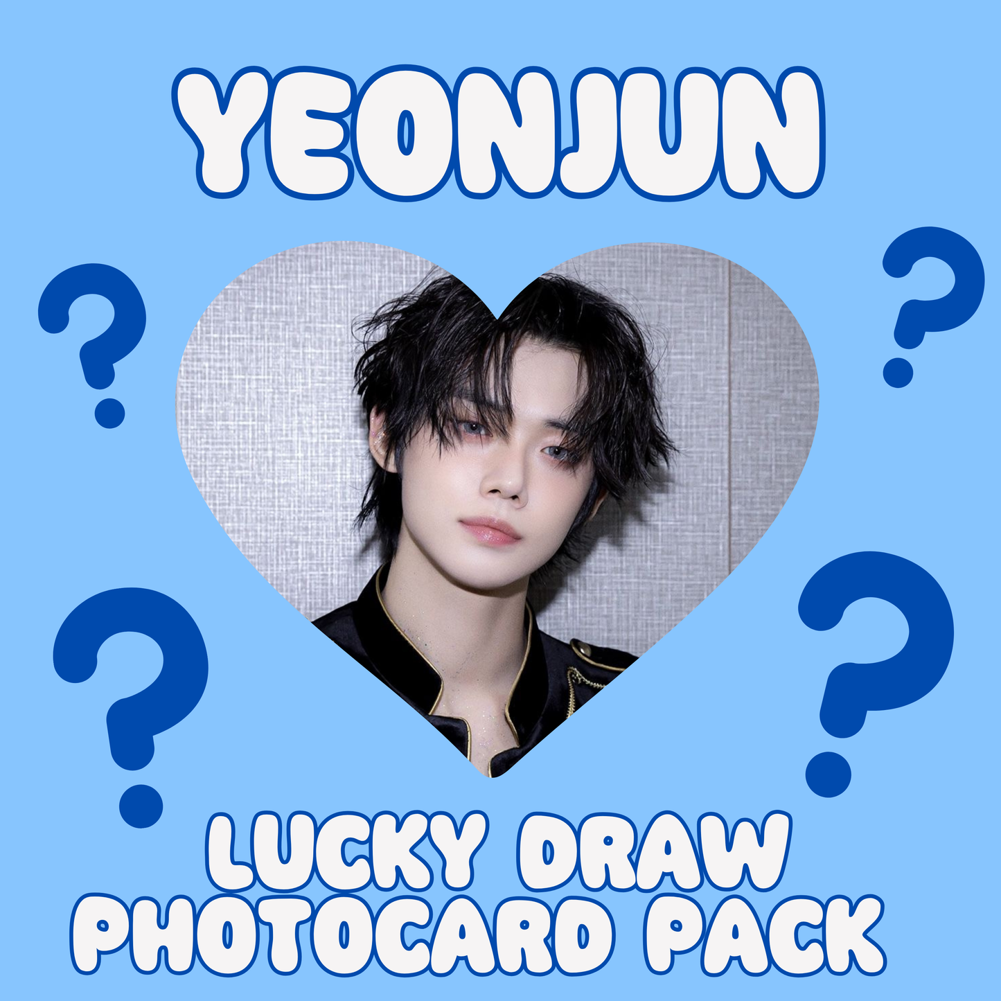 Yeonjun lucky draw photocard pack