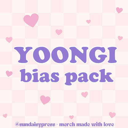 Yoongi bias pack